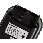 Телефон беспроводной (DECT) Panasonic KX-TG2511RUM (металик) АОН, Caller ID,спикерфон на трубке,переход в Эко режим одним нажатием
