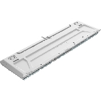 Клавиатура проводная A4Tech Fstyler FS100 Neon, USB, синий/белый