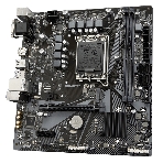Материнская плата Gigabyte H610M H V2, LGA 1700, Intel H610, 2xDDR5, 4xSATA, 1xM.2, 1xPCIe 4.0 x16, 1xPCIe x1, 1xHDMI, 1xVGA, 1x 1Gb LAN, 2xUSB-A 3.2 Gen 1, 4xUSB-A 2.0, 3x 3.5 мм, 7.1, mATX