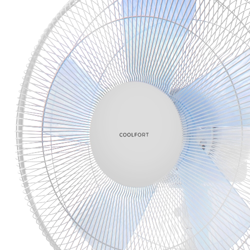 Вентилятор Coolfort CF-2029 белый, напольный, 40 Вт, 3 скорости, 42 см