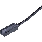Гарнитура ASUS TUF Gaming H3 чёрный/серый, проводная, mini jack 3.5 мм, регулятор громкости, отключаемый микрофон