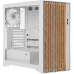 Корпус Formula V Line TimberLine T0 White, ATX, wood+plastic front, TYPE-C*1, USB3.0*2, FRONT 3x120мм FRGB, REAR 1x120мм FRGB