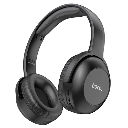 Беспроводные/проводные наушники Hoco W33 черный, полноразмерные, Bluetooth + проводной, складная конструкция, до 10 ч.
