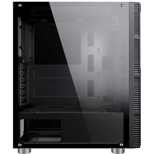 Компьютерный корпус Accord 3407 черный без БП ATX 2xUSB 2.0 2xUSB 3.0 audio bott PSU