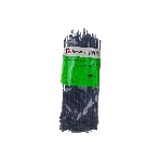 Нейлоновые стяжки Fortisflex КСС 3х150 черный 100 штук