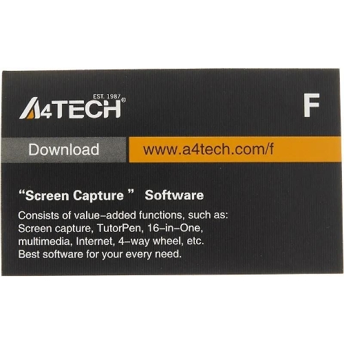 Мышь проводная A4Tech N-70FX черный, 1600 dpi, USB, кнопки - 7