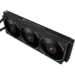 Система жидкостного охлаждения Thermalright Frozen Vision 360 V2 (360мм, LED, Black, ARGB/Fans: 3x120мм, 69CFM, 27dBA, 2150RPM/Pump height 60мм, 23dBA, 3000RPM, Rad thickness 27мм/S: 1700, 1200, 1851, 115X, 2011, 2066, AM5, AM4)