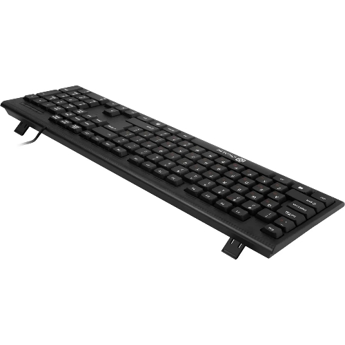 Комплект клавиатура+мышь Oklick 620M проводной, USB, 1200 DPI, чёрный