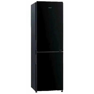 Холодильник Hitachi R-BG410PUC6 GbK черный двухкамерный 215/105л морозилка снизу, No Frost