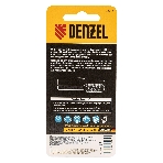 Борфреза по металлу Denzel твердосплавная, цилиндрическая закругленная, тип-С, 8 мм