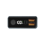 Портативный аккумулятор OLMIO QX-10, 10000mAh, 22.5W, QuickCharge3.0/PowerDelivery, LCD, темно-зеленый