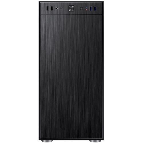 Компьютерный корпус Accord 3407 черный без БП ATX 2xUSB 2.0 2xUSB 3.0 audio bott PSU