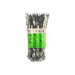 Нейлоновые стяжки Fortisflex КСС 3х150 черный 100 штук