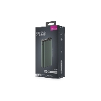 Портативный аккумулятор OLMIO QL-20, 20000mAh, 22.5W, QuickCharge3.0/PowerDelivery, LCD, серый