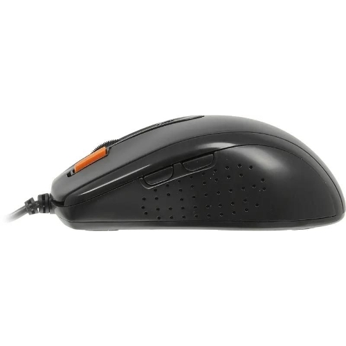 Мышь проводная A4Tech N-70FX черный, 1600 dpi, USB, кнопки - 7