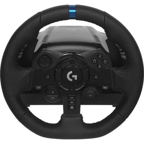 Руль Logitech G923 10кноп. (с педалями) черный
