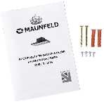 Вытяжка встраиваемая Maunfeld Ouse Touch Glass 60 черный, 60 см, 750 куб. м/ч, 48 дБ