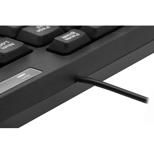 Клавиатура проводная Defender Concept HB-164, USB, черный