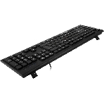 Комплект клавиатура+мышь Oklick 620M проводной, USB, 1200 DPI, чёрный
