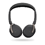 Гарнитура Jabra Evolve2 65 Flex чёрный, беспроводная, Bluetooth, до 32 ч