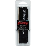 Оперативная память Kingston Fury Beast, DDR5, 16Gb (1x16Gb), 6400MHz, CL32, DIMM, с радиатором, черный
