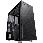 Компьютерный корпус Accord 3407 черный без БП ATX 2xUSB 2.0 2xUSB 3.0 audio bott PSU