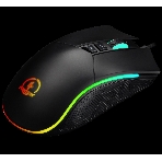 Мышь проводная Jet.A Panteon PS80 черный, 5000 dpi, USB, кнопки - 9