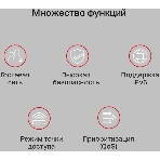 Роутер беспроводной Mercusys AC10 AC1200 10/100BASE-TX белый