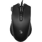 Мышь проводная A4Tech Bloody V9M черный, 4000 dpi, USB, кнопки - 9