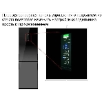 Холодильник Hitachi R-BG410PUC6X GBK черный двухкамерный 215/105л морозилка снизу, No Frost