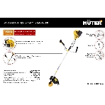 Триммер бензиновый Huter GGT-1900T, 2,5 л.с.