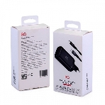 Сетевое зарядное устройство BQ Charger 65W3A01 (3 ports 2*Type-C + USB, 65W with 2m Type-C cable) черный