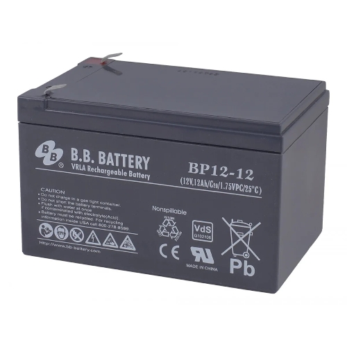 Аккумулятор B.B.Battery/BP 12-12/12V/12Ач