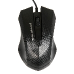 Мышь проводная Nakatomi MON-04U черный, 800 dpi, USB, кнопки - 3