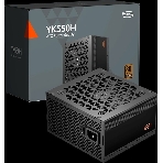 Блок питания ПК Power Supply PCCooler, 550W 80+ Bronze (ATX, ATX 2.52, Non-modular, 1x24(20+4)pin 550мм, 1xCPU(4+4)pin 650мм, 1xPCIe*2 8(6+2)pin 500+120мм, 4xSATA*3+MOLEX4pin*1, Active, 120x120мм, 140x150x86mm, APFC, OVP/UVP/OCP/SCP/OTP/OPP/SPD)