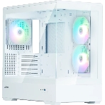 Компьютерный корпус ZALMAN P30 V2, MATX, белый, WINDOW, 2x3.5