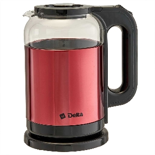 Чайник электрический DELTA DL-1115 красный