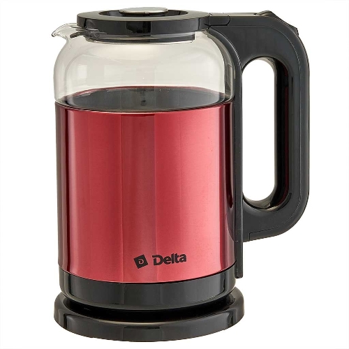 Чайник электрический DELTA DL-1115 красный