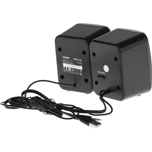 Акустическая система SVEN 130, черный (6 Вт, питание USB)