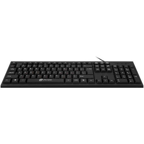 Комплект клавиатура+мышь Oklick 620M проводной, USB, 1200 DPI, чёрный
