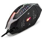 Мышь проводная Oklick 896G черный, 12800 dpi, USB, кнопки - 5