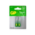 Алкалиновые батарейки GP Super Alkaline G-Tech 15А АA - 2 шт. на блистере