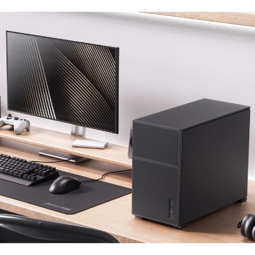Корпус без блока питания JONSBO D31 MESH Black MATX без БП, боковая панель из закаленного стекла, mini-ITX, micro-ATX, черный