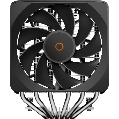 Кулер для процессора Ocypus Delta A62 EX BK Digital, 2x120мм ARGB FAN, Top Display Panel, 6 HEAT PIPES, 4-PIN PWM, 600-1800 RPM, 31DBA, HYDRO BEARING, LGA115X/1200/1700/18XX, AM4/AM5