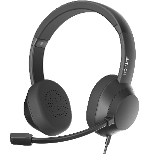 Гарнитура A4Tech Fstyler FH150U чёрный, проводная