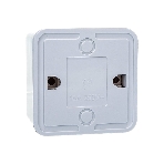 Розетка 1-м BOLLETO с заземл. накл. 7028 белый ASD/IN HOME 4680005959792