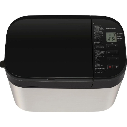 Хлебопечка Panasonic SD-YR2550STS серебристый/черный, 550 Вт, 1.1 кг, 30 программ