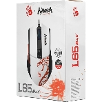 Мышь проводная A4Tech Bloody L65 Max белый, 12000 dpi, USB, кнопки - 7