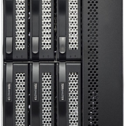 Сетевое хранилище TerraMaster D6-320 DAS tower/JBOD,RAID0,1/up to 2 SATA(3,5' or 2,5')/1xUSB3.2 Type-C gen2/1xPS/1YW