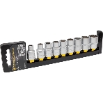 Набор головок BERGER BG2039 торцевых 1/2'' spline 9 предметов